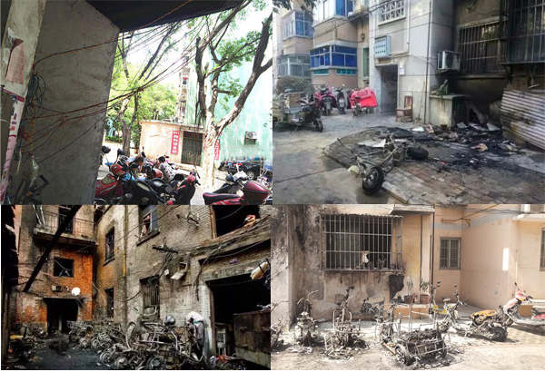 电瓶车充电乱象