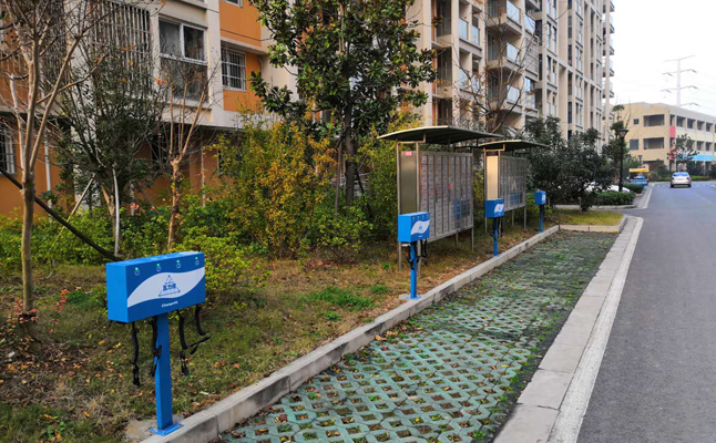 小区电动自行车充电站