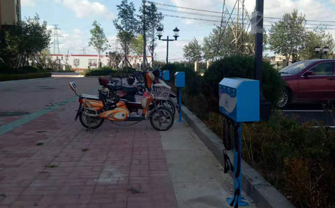 电瓶车室外充电桩