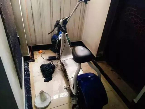 电动自行车室内充电