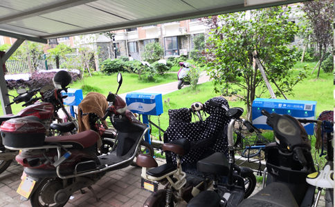 小区电瓶车智能充电站