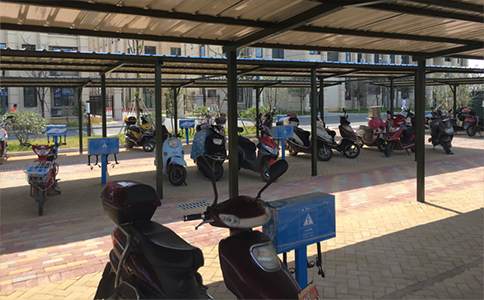 电瓶车共享充电桩