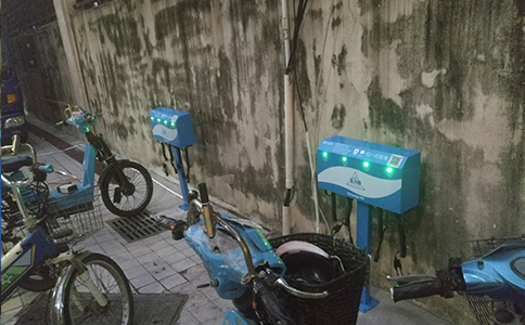 电瓶车室外充电桩