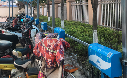 电瓶车智能共享充电桩充电站