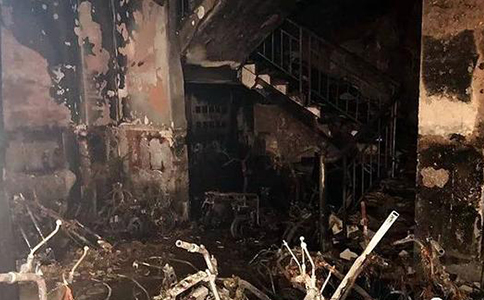 电瓶车充电火灾事故