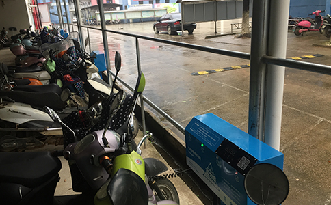 电瓶车智能充电桩,余干县蓝天实验学校场地