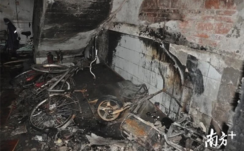 电瓶车充电火灾