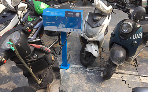 电瓶车智能共享充电桩