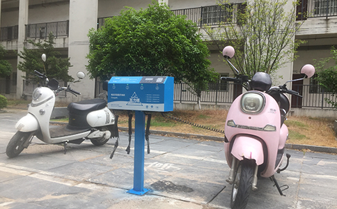 电瓶车室外智能充电桩