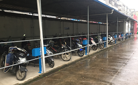 电瓶车智能充电桩安装