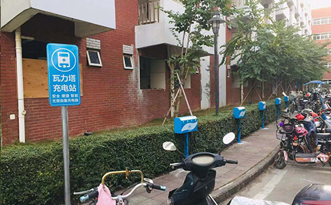 电瓶车室外智能充电桩
